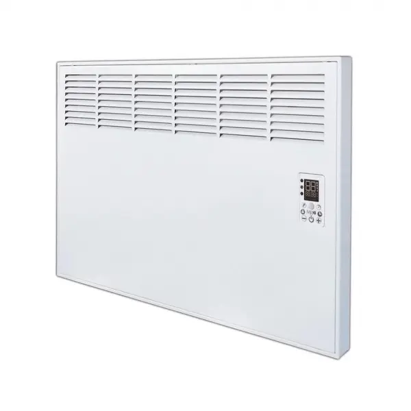 Convector de perete sau pardoseala iVigo Profesional EPK 2000 W White, control electronic, Termostat de siguranta, termostat reglabil, IP 24, pentru 24 mp, ERP 2018