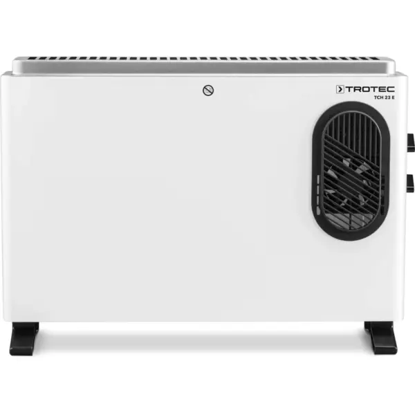 Convector electric cu turbosuflanta TROTEC TCH 23 E, Putere maxima 2000W, Termostat