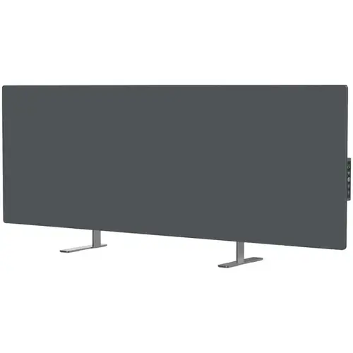 Convector electric de podea/perete AENO AGH0005S, Ecran LED, 700 W, Wi-Fi, Infrarosu (Gri)