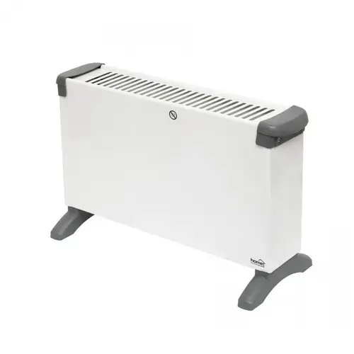 Convector Home FK331, Putere 2000 W, 3 trepte de putere, Termostat reglabil, Protectie supraincalzire (Alb)