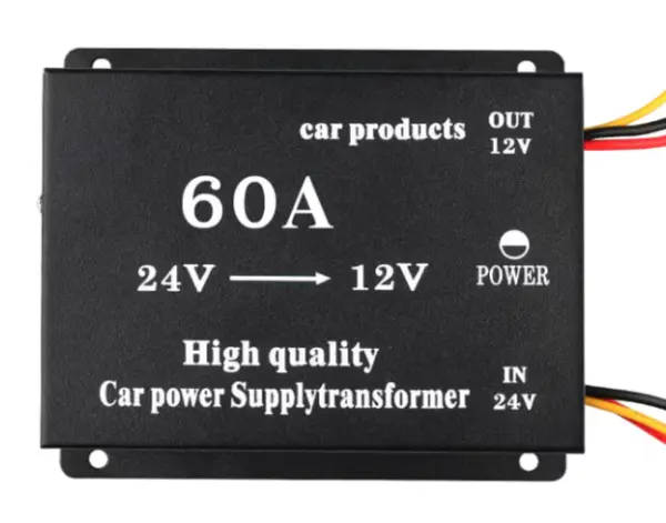 Convertor auto 60A tensiune 24v la 12v
