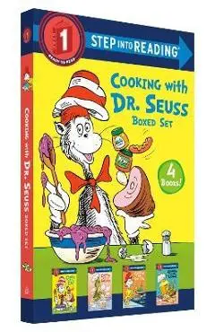 Cooking with Dr. Seuss Step Into Reading Box Set: Cooking with the Cat; Cooking with the Grinch; Cooking with Sam-I-Am; Cooking with the Lorax - Various