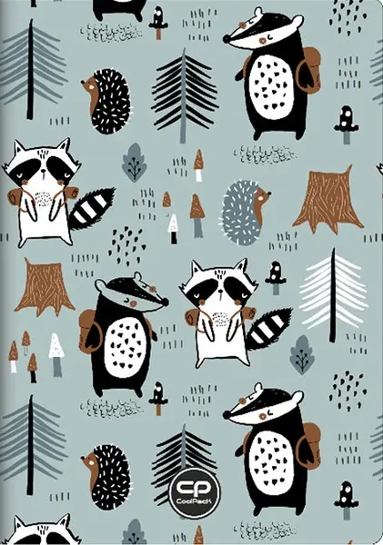 Cool Pack Shoppy Notebook - A5, linii largi, 60 de coli