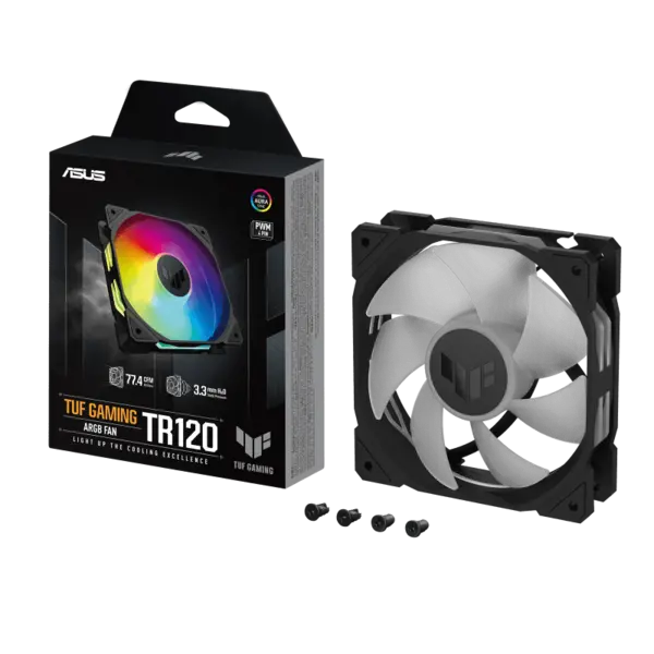Cooler Asus TUF Gaming TF120 ARGB Black Cooler Asus TUF Gaming TF120 ARGB Black