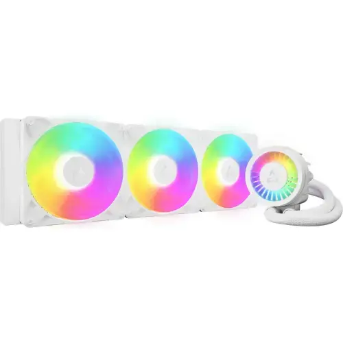 Cooler CPU Arctic Liquid Freezer III Pro 420 aRGB, AIO 420mm (Alb)