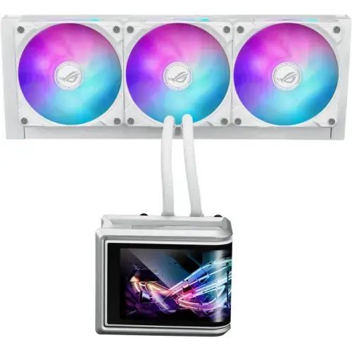 Cooler CPU ASUS ROG Ryuo IV SLC 360, aRGB, 3 x 120 mm (Alb)