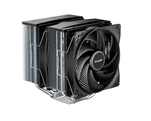 Cooler CPU be quiet! Pure Rock PRO 3 Silver, 2000 rpm (Negru)