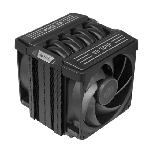 Cooler CPU CoolerMaster V8 Ace 3DHP AMD Optimised, 2x120mm, LDB, 4-pin PWM (Negru)