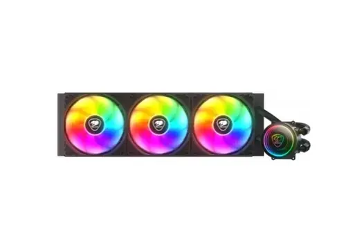 Cooler CPU Cougar Poseidon Elite aRGB 360, 120mm, iluminare aRGB (Negru)
