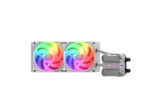 Cooler CPU Cougar Poseidon Ultra 240, aRGB, 500-2200 RPM (Alb)