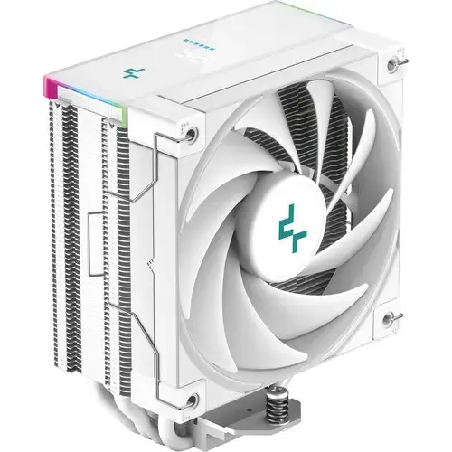 Cooler CPU Deepcool AK400 Digital, iluminare aRGB si display LED, 68.99 CFM (Alb)