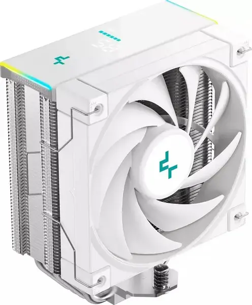 Cooler CPU DeepCool AK400 DIGITAL SE WH WH R-AK400-WHADMN-GJD, 120mm, 1850 rpm, FDB, ARGB (Alb)