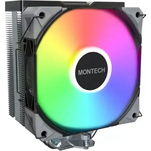 Cooler CPU Montech NX400 aRGB, 800 - 2000RPM, 120 mm (Negru)