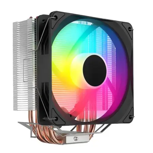 Cooler CPU Serioux CC92ARGB, iluminare RGB, 90mm, 800 - 1600rpm (Negru)