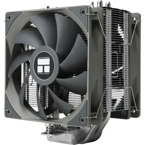 Cooler CPU Thermalright Assassin Spirit 120 Plus, 2x120mm, 1500 rpm (Gri/Negru)