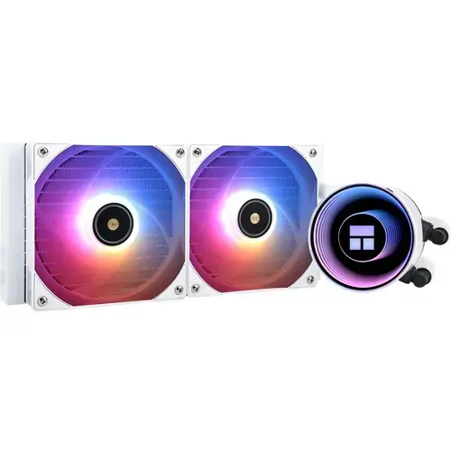 Cooler CPU Thermalright Frozen Notte 240 V2, 2 x 120mm, 2000 RPM, aRGB (Alb)