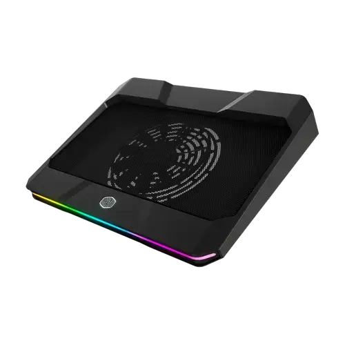 Cooler laptop Cooler Master Notepal X150 Spectrum, 3x USB 2.0, USB Type-C (Negru)