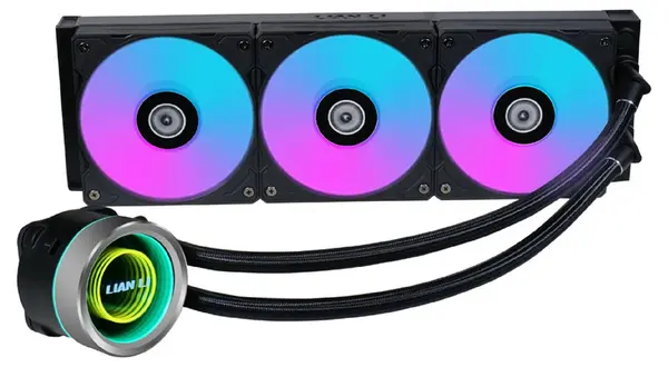 Cooler lichid Lian Li - Galahad II 360 Trinity, ARGB, 3x 120 mm, negru
