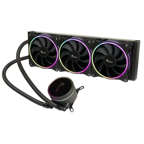 Cooler procesor cu lichid Inter-Tech Iceman LC-360 iluminare aRGB