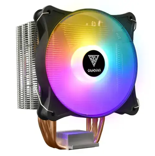 Cooler procesor Gamdias Boreas E1 410 Lite ilumninare fRGB