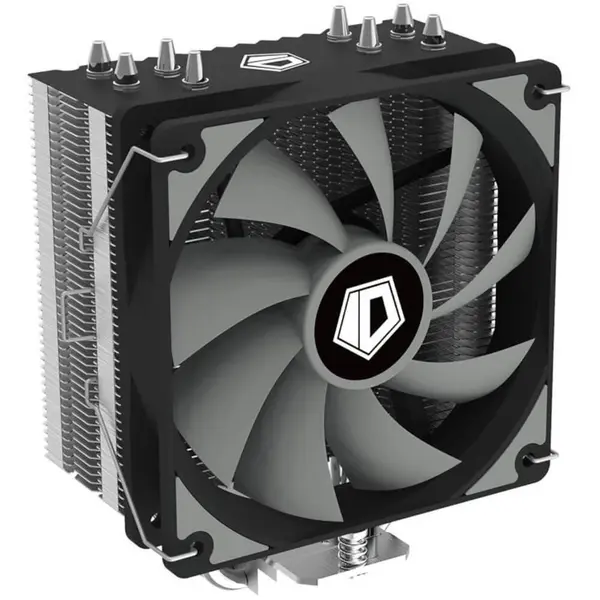 Cooler procesor ID-Cooling SE-224-XT Basic, 4 pin, 180 W, Presiune aer 2.16 mmH2O, Flux aer 76.16 CFM, Nivel zgomot 15.2-32.5 dB, Negru