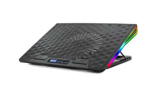 Cooler-stand laptop Spirit of Gamer AIRBLADE 800 RGB, 17.3inch, Iluminare RGB (Negru)