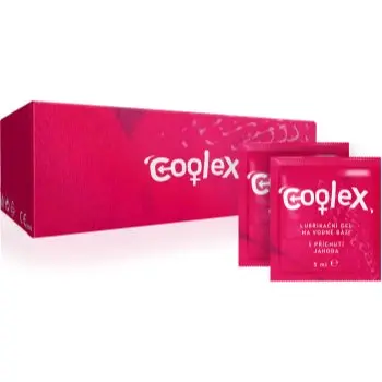 Coolex Strawberry gel lubrifiant pe bază de apă