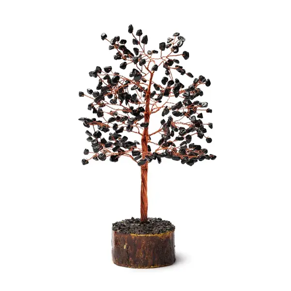 Copac Feng Shui turmalina neagra – Tree of Life 23 cm