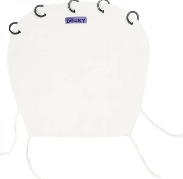 Copertină pentru cărucior cu UPF50 + protecţie Dooky - Cream