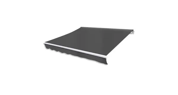 Copertina reglabila cu actionare manuala, 300 cm, antracit