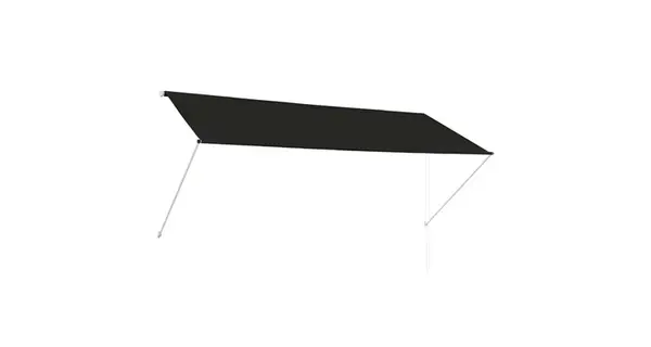 Copertina retractabila, antracit, 300 x 150 cm