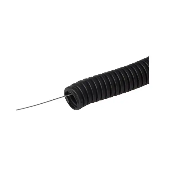 Copex Tub Flexibil PVC cu sarma 20 mm Negru
