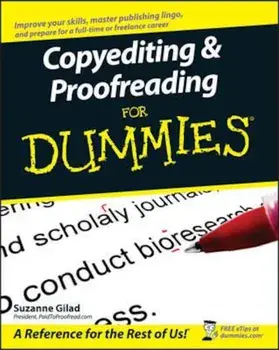 Copyediting & Proofreading for Dummies, Paperback/Suzanne Gilad