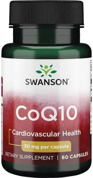 CoQ10, 30 mg, 60 capsule, Swanson