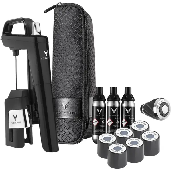 CORAVIN Set sistem conservare vin Coravin Timeless Six+, Piano Negru