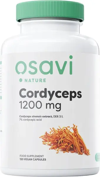 Cordyceps, 1200 mg, 120 capsule, Osavi