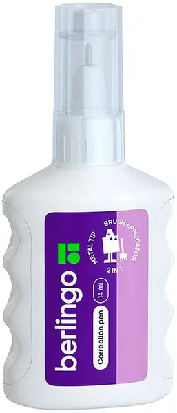 Corector Berlingo - 2 в 1, 14 ml, alb