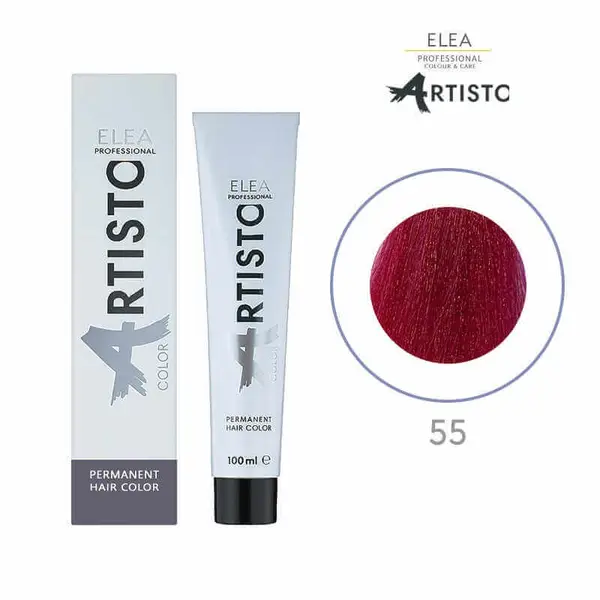 Corector de culoare Elea Professional Artisto Color, 55 Roz, 100 ml