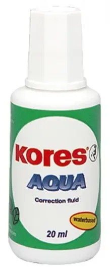 Corector lichid Kores - Aqua, 20 ml