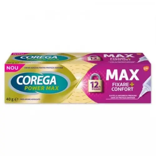 Corega Max Fixare + Confort, 40g Zephyr Labs