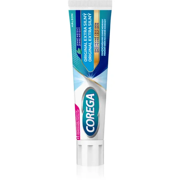 Corega Original Extra Strong cremă de fixare pentru proteze dentare cu fixare foarte puternica 70 g
