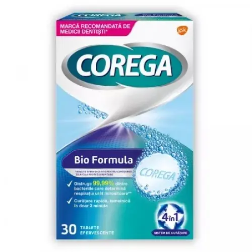 Corega Tabs Bioformula 30 tablete efervescente Zephyr Labs