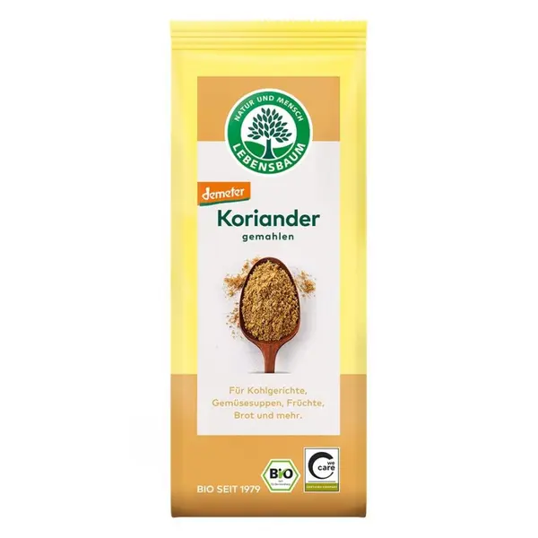 Coriandru macinat Demeter, eco - 40 g