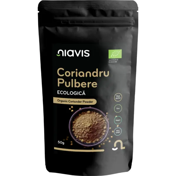 Coriandru Pulbere Ecologic/Bio 50g