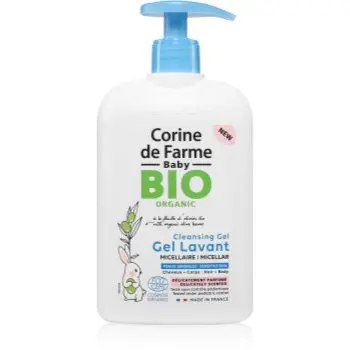 Corine de farme Baby BIO Cleansing Gel gel micelar pentru corp si par