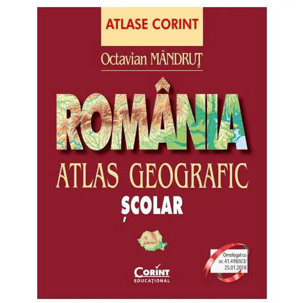 Corint Atlas geografic scolar Corint, Romania