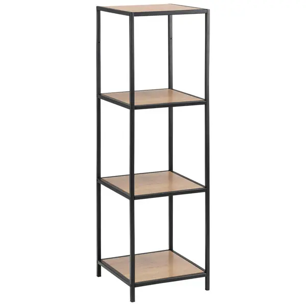 Corp Cu Rafturi, 35,0/119,5/37,0 cm, culoare lemn stejar,