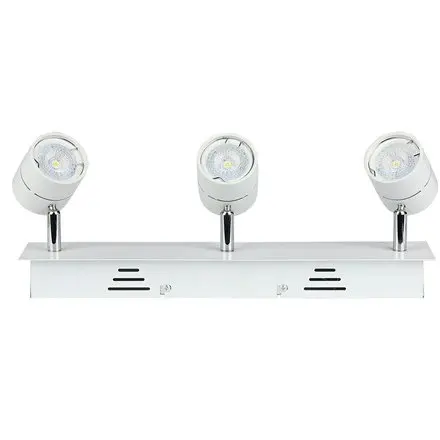 Corp iluminat 3XGU10 unghi reglabil V-TAC SKU-3619