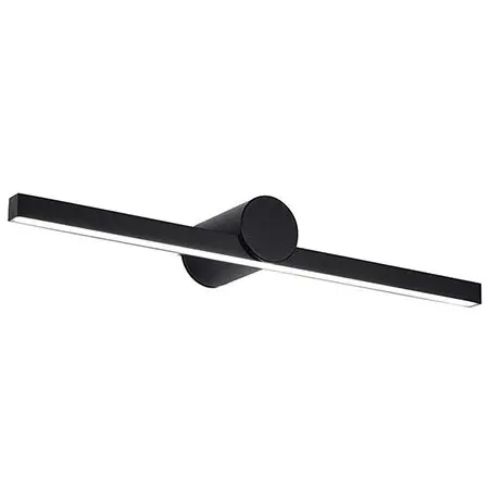Corp iluminat LED montaj deasupra oglinzii 10W 4000K - negru V-TAC SKU-405841