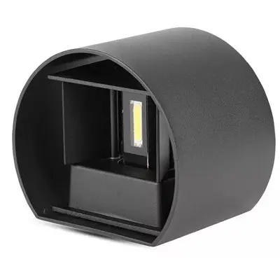 Corp iluminat LED rotund 6W IP65 3000K alb cald V-TAC SKU-7081
